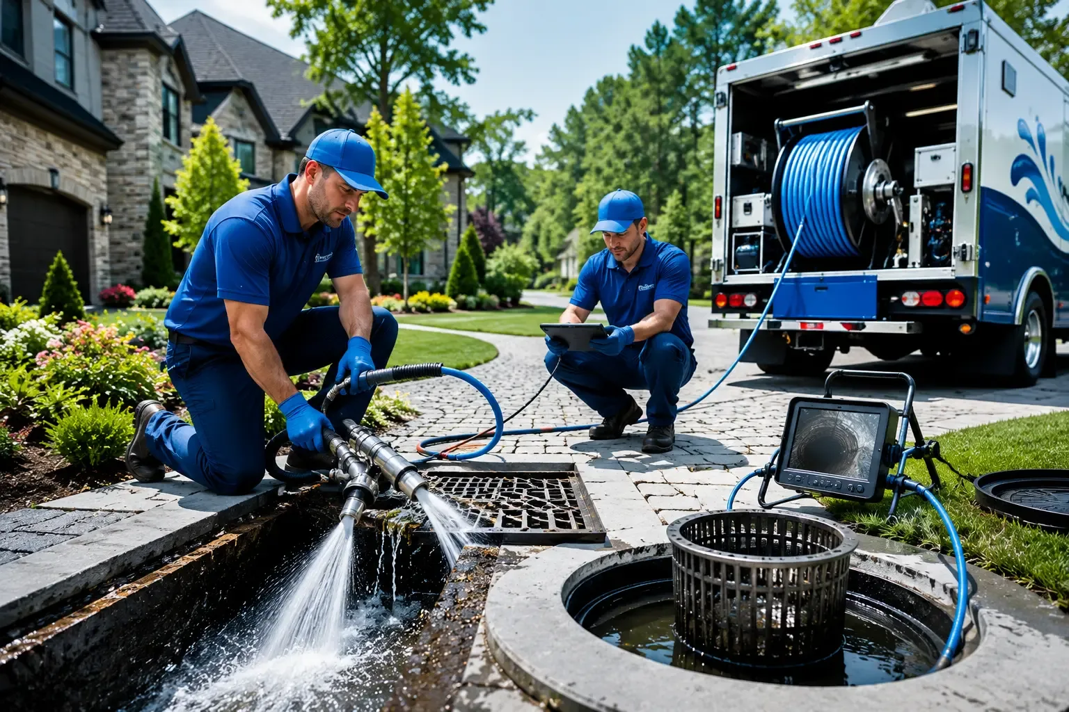 Local outdoor drain cleaning professionals in Pottsboro, TX