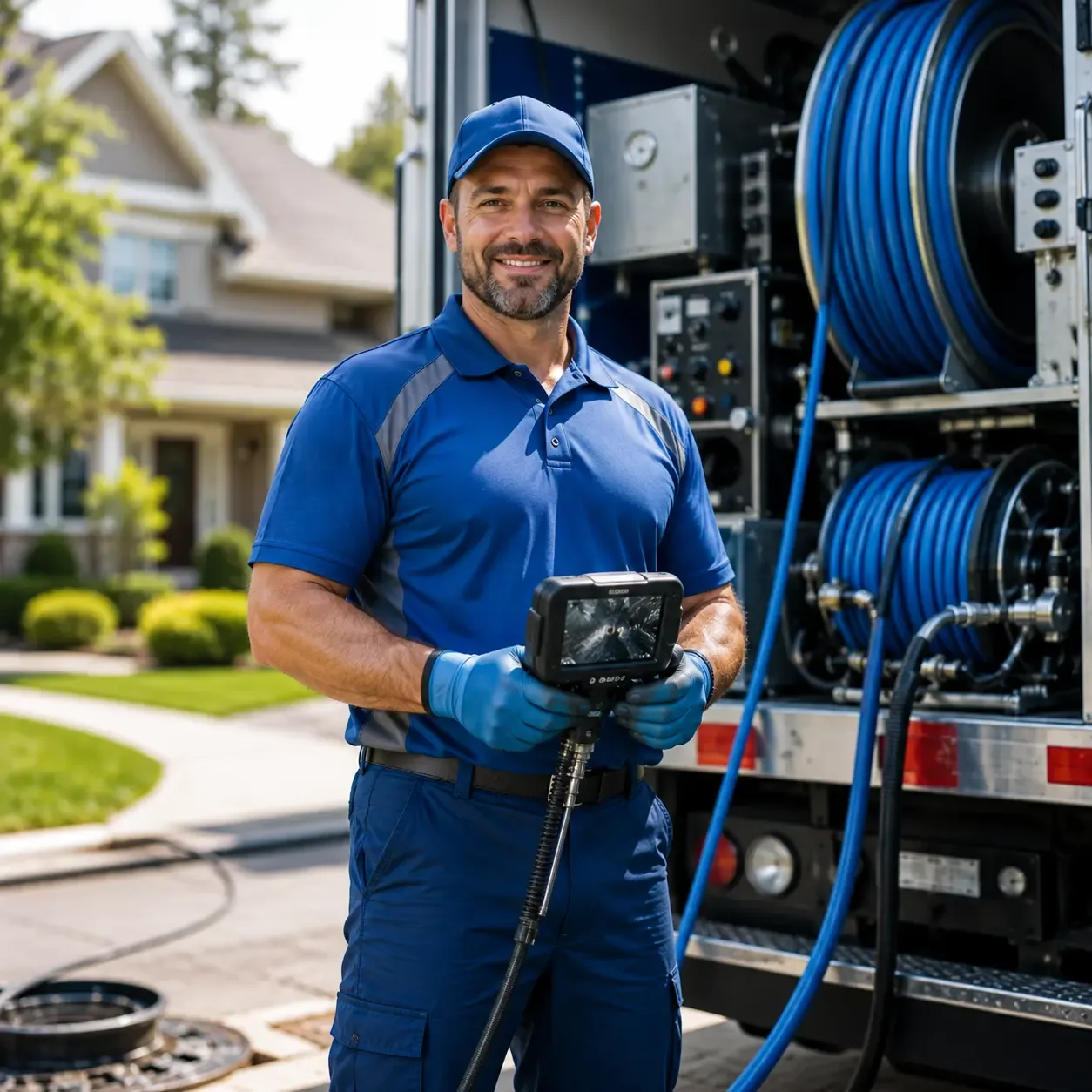 Local outdoor drain cleaning specialists in Pottsboro, TX